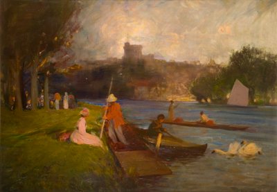 Die Themse bei Windsor von Robert Ernest McEune
