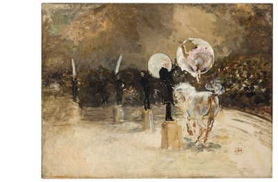 Zirkusring bei Nacht von Robert Frederick Blum