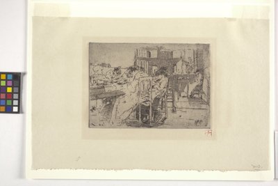 Innenansicht eines Ladens von Robert Frederick Blum