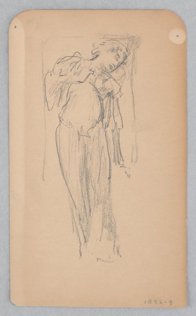 Studie für eine tanzende Frau, „Moods to Music“, Mendelssohn Glee Club, New York, NY von Robert Frederick Blum