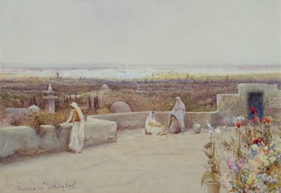 Damaskus Blick nach Osten von Robert George Talbot Kelly