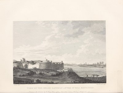 Illustration aus dem Buch Select views in Mysore, the country of Tippoo Sultan von Robert Home, veröffentlicht von Mr. Bowyer (Großbritannien, 1794) von Robert Home