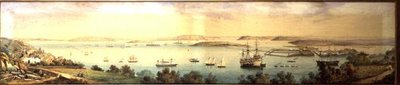 Ein Panoramablick auf die Bucht von Cork von Robert L. Stopford