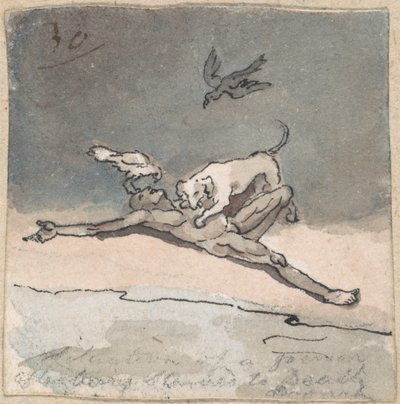 Szene in der Hungersnot von Robert Mabon