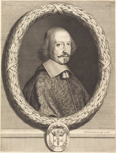 Kardinal Jules Mazarin von Robert Nanteuil