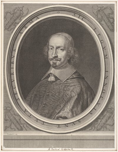 Kardinal Jules Mazarin von Robert Nanteuil