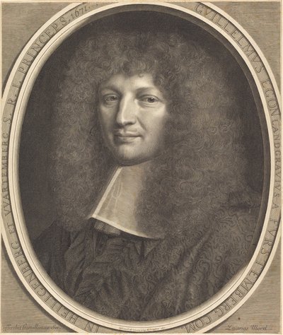 Kardinal de Furstenberg von Robert Nanteuil