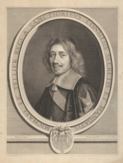 Kanzler Michel IV Le Tellier von Robert Nanteuil