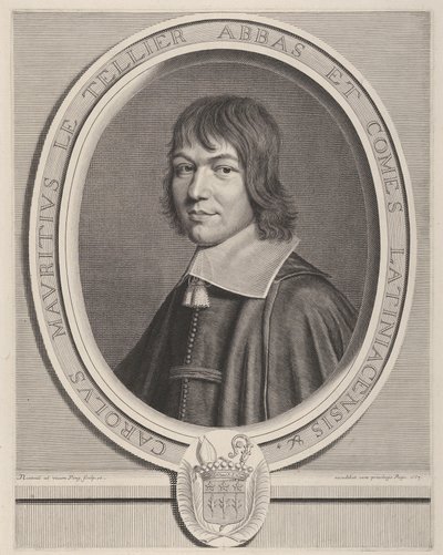 Charles-Maurice Le Tellier, 1663 von Robert Nanteuil