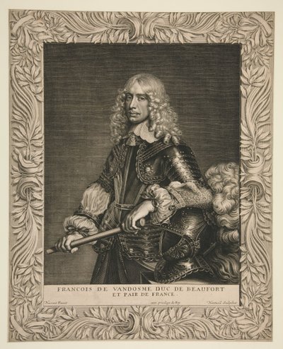 François de Vandosme, Herzog von Beaufort und Pair von Frankreich von Robert Nanteuil