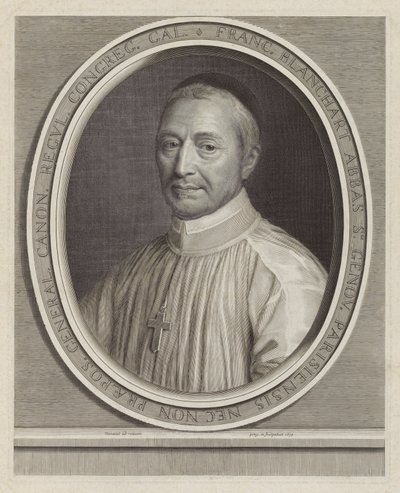 François Blanchart, Abt von Sainte-Geneviève von Robert Nanteuil