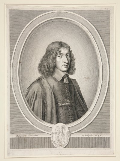François Molé, Abt von Sainte-Croix de Bordeaux, dann Meister der Anfragen (1625-1712) von Robert Nanteuil