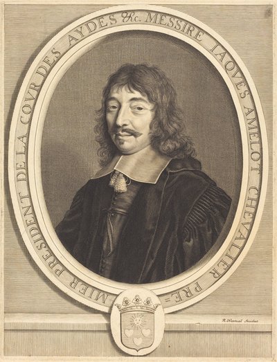 Jacques Amelot von Robert Nanteuil
