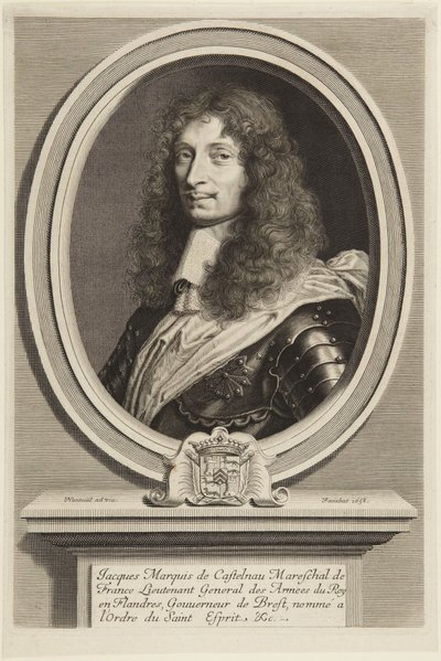Jacques, Marquis de Castelnau - 1658 von Robert Nanteuil
