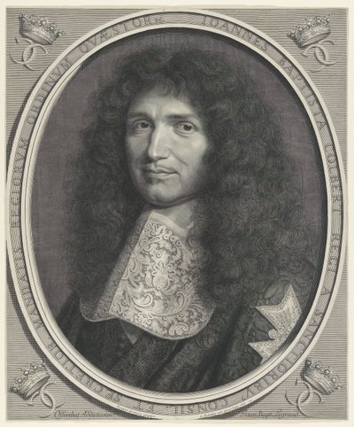 Jean-Baptiste Colbert (1619-1683) von Robert Nanteuil
