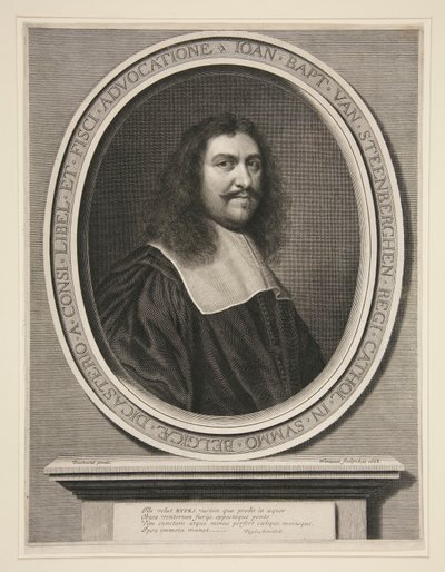 Jean Baptiste van Steenberghen, Berater des Königs im Rat von Flandern von Robert Nanteuil