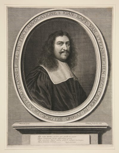 Jean Baptiste van Steenberghen, Berater des Königs im Rat von Flandern von Robert Nanteuil