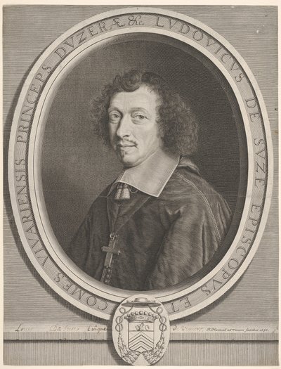 Louis-François de La Baume de Suze von Robert Nanteuil