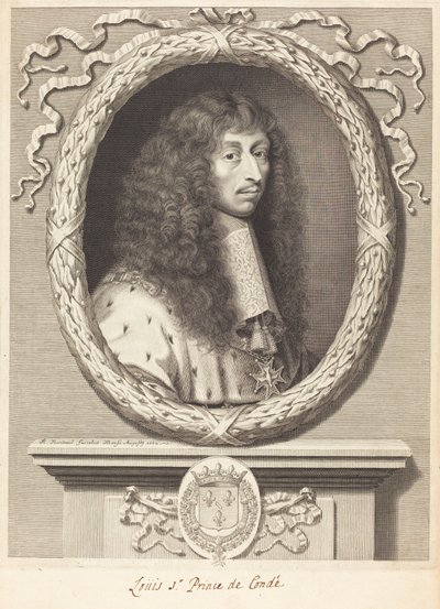 Louis II., Fürst von Condé von Robert Nanteuil