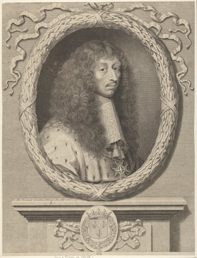 Louis II de Bourbon, Prinz von Condé, 1662 von Robert Nanteuil
