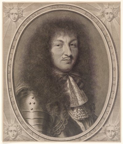 Ludwig XIV. von Robert Nanteuil
