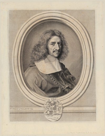 Porträt von Louis Hesselin von Robert Nanteuil