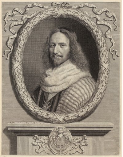 Porträt von Nicolas Potier von Novion von Robert Nanteuil