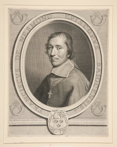 Porträt von François-Théodore de Nesmond, Präsident à mortier im Parlament von Paris von Robert Nanteuil