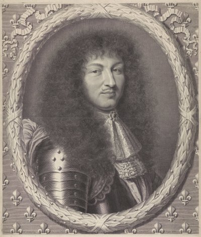 Porträt von Ludwig XIV., König von Frankreich von Robert Nanteuil