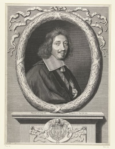 Porträt von Michel Le Tellier von Robert Nanteuil