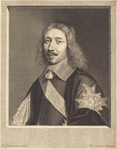 Kanzler Michel Le Tellier von Robert Nanteuil after Philippe de Champaigne