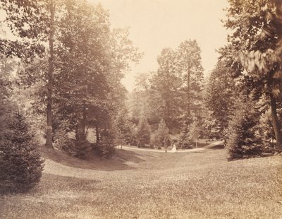 Clarence Howard Clark Anwesen, aus dem Portfolio "Ansichten in Chestnutwold" von Robert Newell