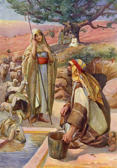Rachel am Brunnen von Robert Payton Reid