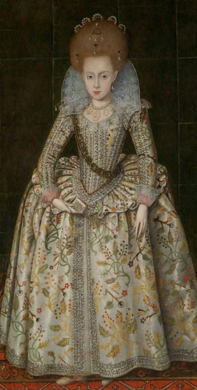 Prinzessin Elizabeth, spätere Königin von Böhmen von Robert Peake I