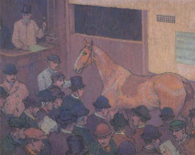 "Ruhe mit allen Straßenbelästigungen" von Robert Polhill Bevan