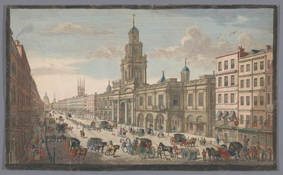 Ansicht der Royal Exchange in London von Robert Sayer