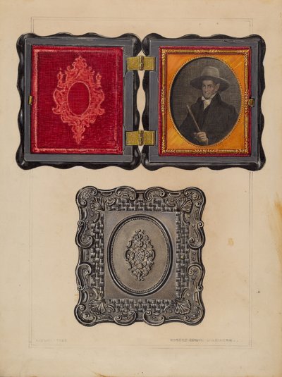 Daguerreotypie-Gehäuse von Robert Schuerer
