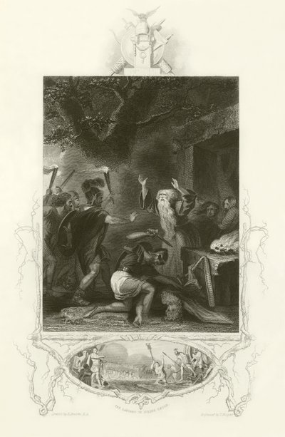 Das Massaker der Druiden von Robert Smirke