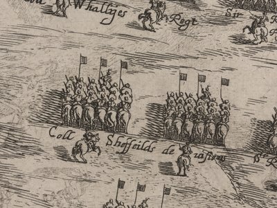 Beschreibung der Armeen zu Pferd und zu Fuß Seiner Majestät und Sir Thomas Fairfax; der vierzehnte Juni 1645 von Robert Streater or Streeter