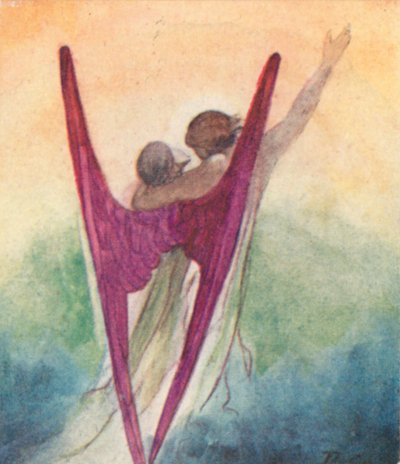 Illustration für Der Traum von Gerontius von Kardinal Newman von Robert Traill Rose