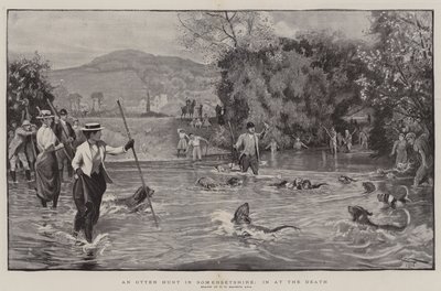 Eine Otterjagd in Somersetshire, beim Tod von Robert Walker Macbeth