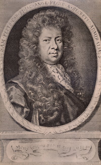 Samuel Pepys, englischer Tagebuchschreiber und Marineverwalter von Robert White