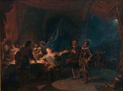 Gustav II. Adolf von Schweden in Würzburg von Robert Wilhelm Ekman