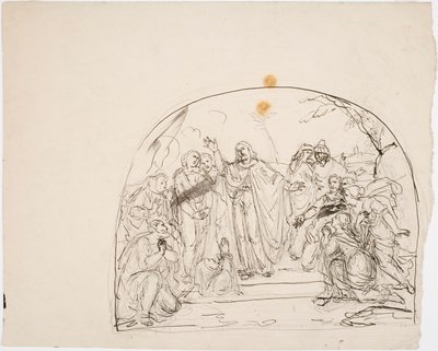Christus erweckt den Toten von Robert Wilhelm Ekman