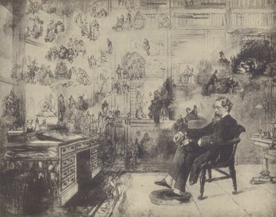 Souvenir an Dickens von Robert William Buss