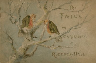 Illustration für Die Zweige oder Weihnachten in Ruddock Hall von Robert after Dudley