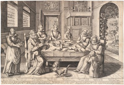 Das Tischgebet von Robert de Baudous