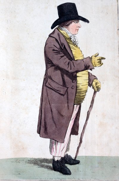 John Townsend, Bow Street Runner von Robert the younger Dighton