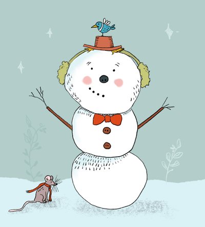 Sterniger Schneemann von Roberta Murray