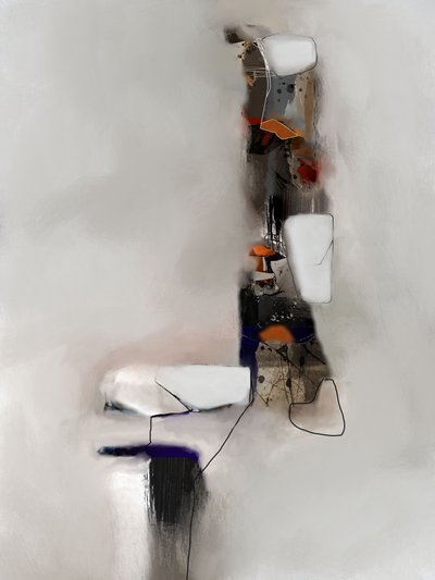Moderne abstrakte Komposition von Roberto Moro